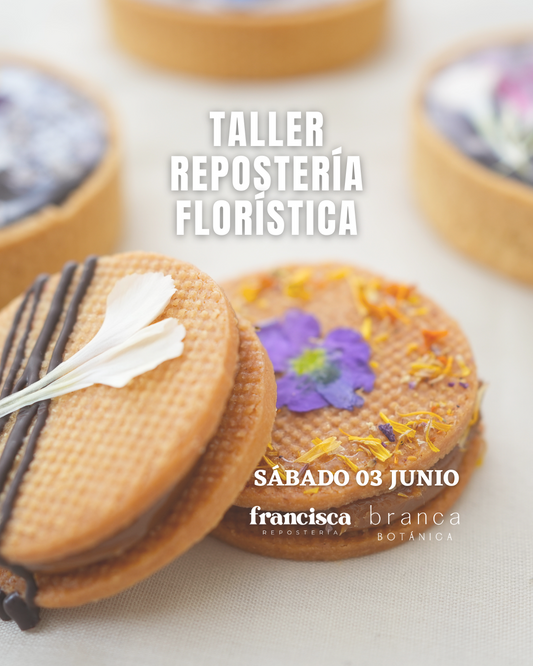 TALLER REPOSTERÍA FLORÍSTICA - 3 DE JUNIO